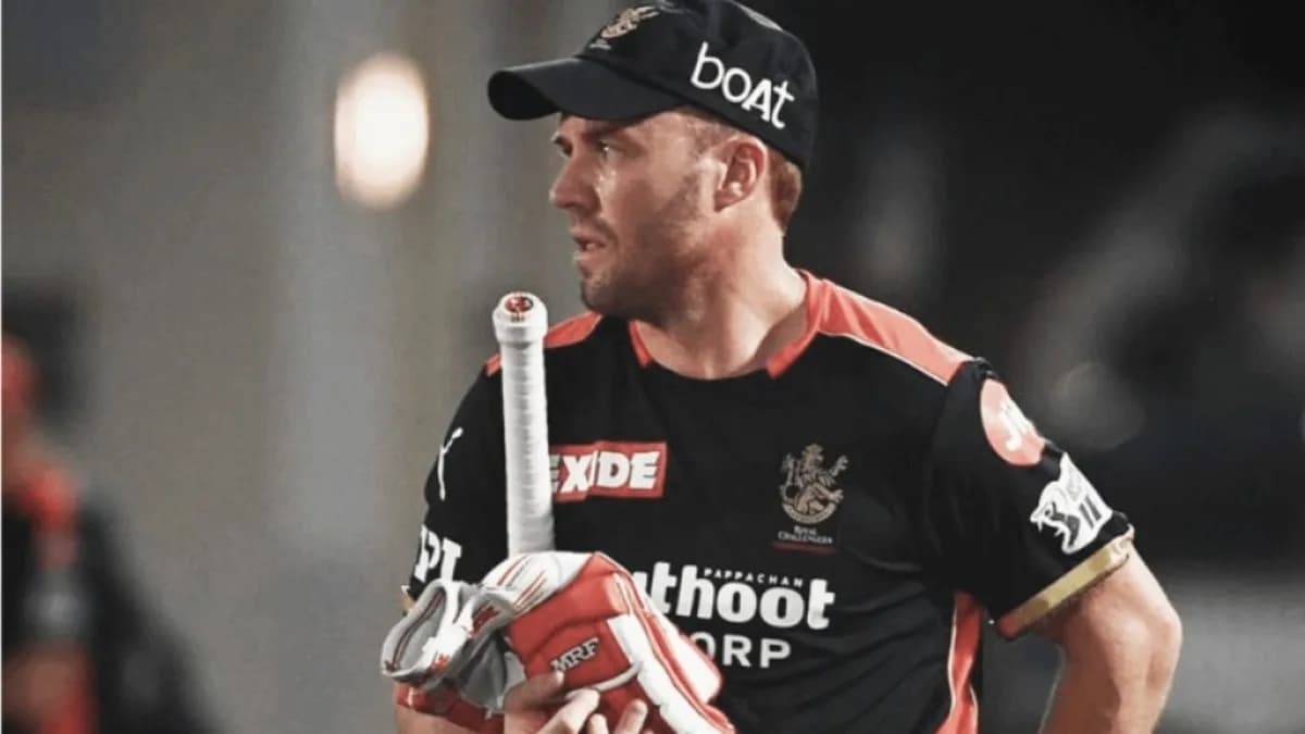 Ab De Villiers In Rcb Jersey 2025