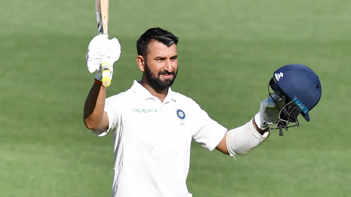 Cheteshwar Pujara two tons for Sussex