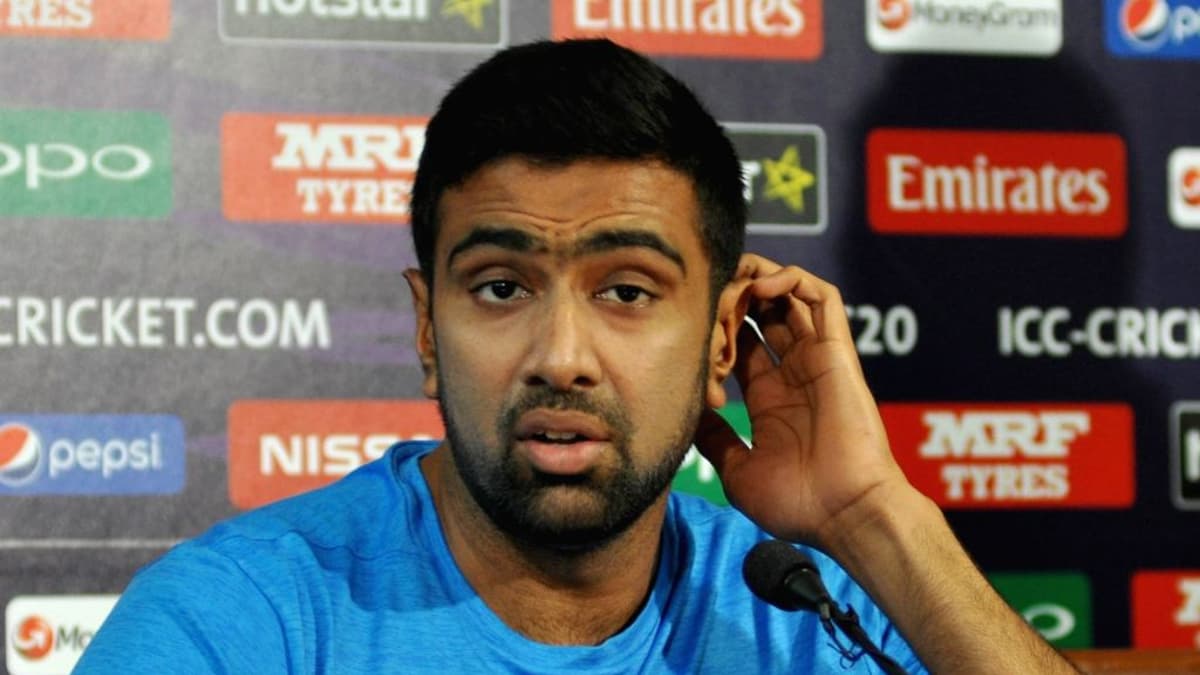 Ashwin in a press conference.