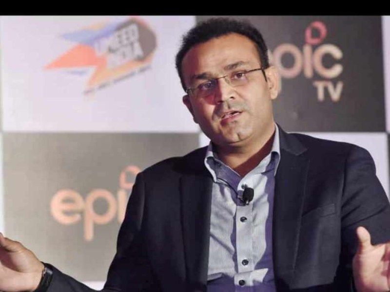 Virender Sehwag in press conference