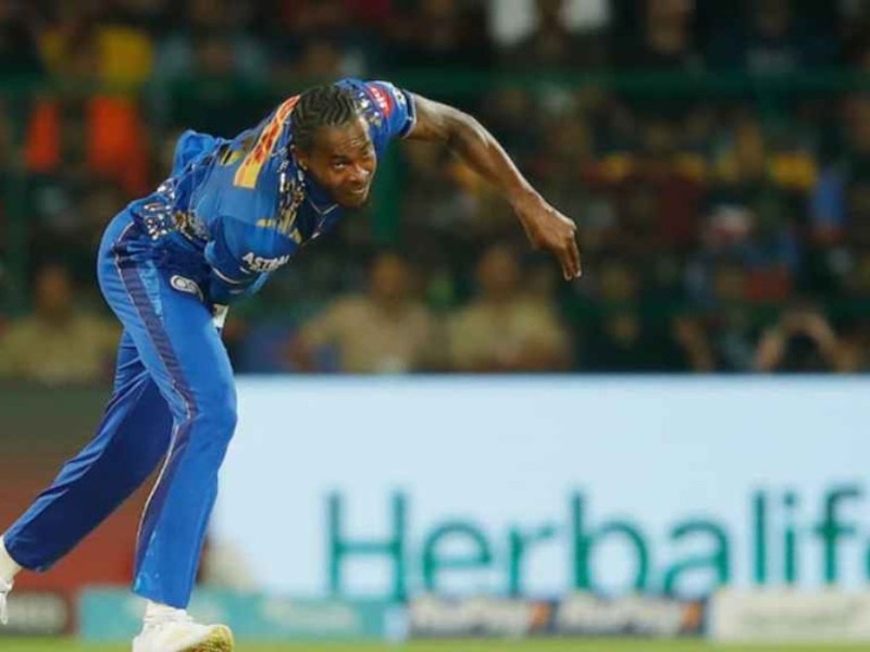 MI player gives big update on the availability of injured Jofra Archer