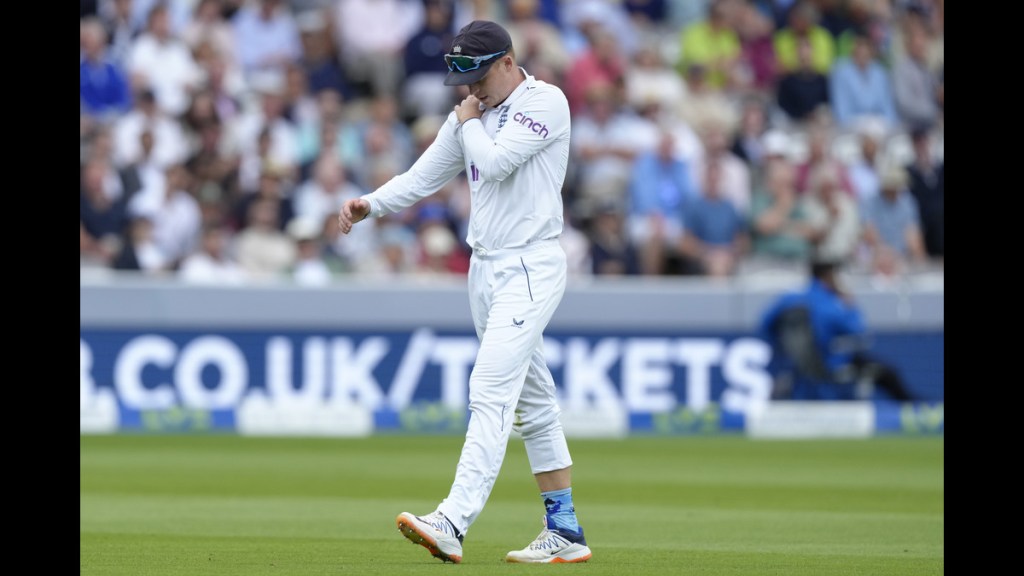 Ollie Pope undergoes shoulder surgery after an injury in Ashes 2023
