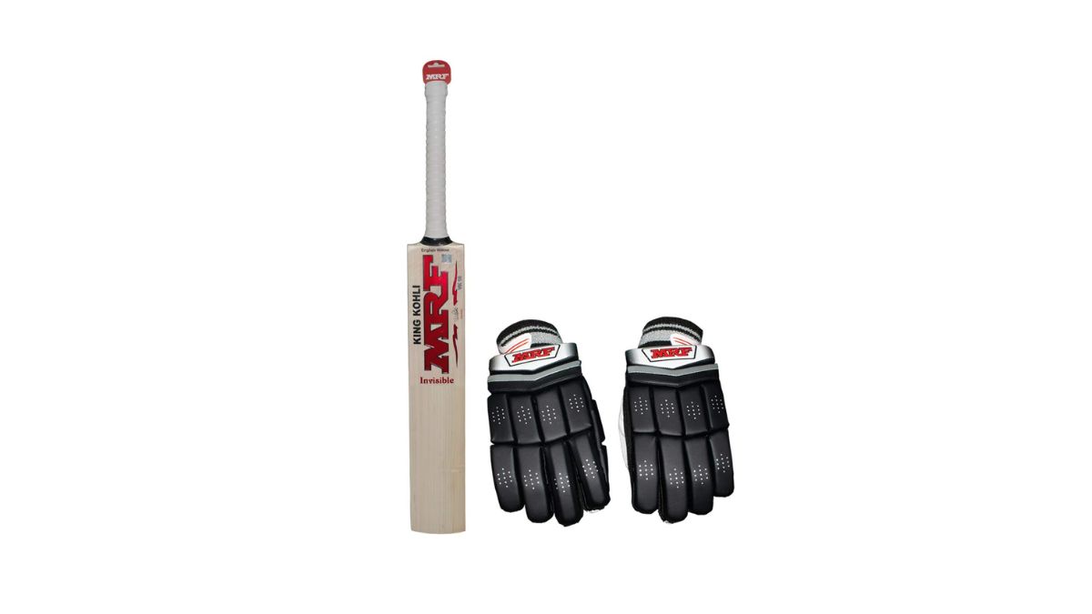 Get the Winning Edge with MRF King Virat Kohli Bat and Gloves