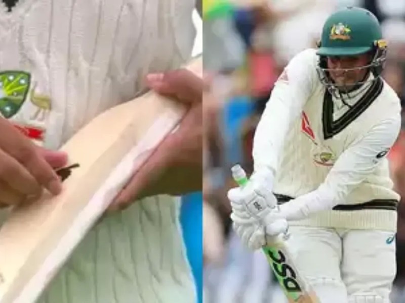 Usman Khawaja forced to remove dove sticker from bat during Australia-New Zealand test